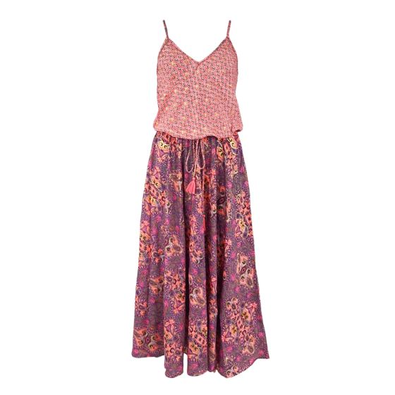 Black Colour Kjole - BCLuna Ella Strapdress - Pink