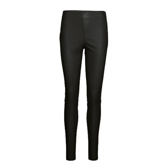 Coster Copenhagen Leggings - Leather Stretch leggings Mynte