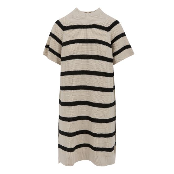 jern Raffinaderi bekendtskab Coster Copenhagen Strik - Long Knit Vest With Stripes In Seawool