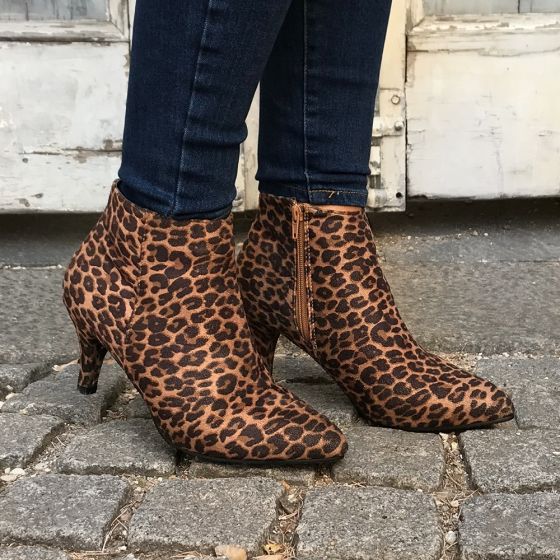 High Heel Ankle Boot Leo fra Duffy