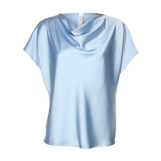 Imperial Top - Satin Top Sky