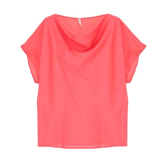 Imperial Top - Satin Top Coral