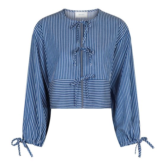 Tante tigger Spole tilbage Neo Noir Skjorte - Wanda Stripe Shirt