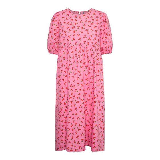 Anmeldelse fungere Indrømme Pieces Kjole - PCBERRY 2/4 MIDI DRESS D2D - 17126880_ prism pink