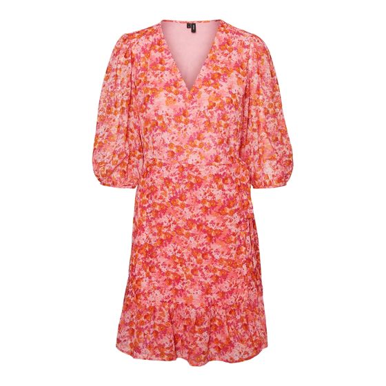 Vero Moda Kjole Anneline 3/4 Wrap Dress GA Week Offer
