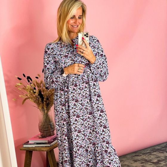 Vero Moda Kjole Saga 7 8 Calf Dress WVN GA Week Offer