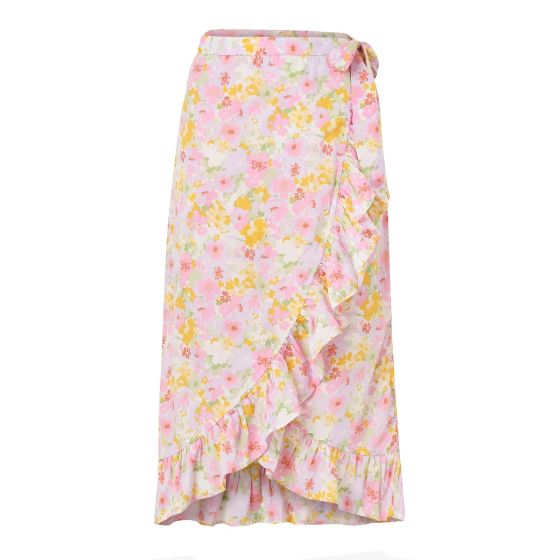 samling trække sig tilbage Burma Vero Moda Nederdel - VMEmma Henna HW Wrap Skirt