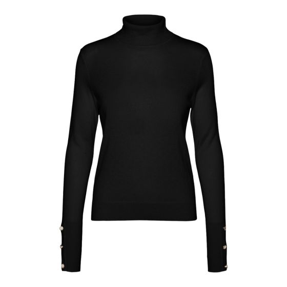 der Etablere konstant VERO MODA BLUSE - VMNEWMILDA LS ROLLNECK BLOUSE