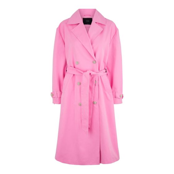 YAS - TRENCHCOAT - fuchsia pink