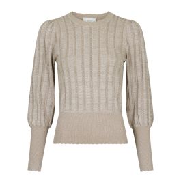 Dwell Klasseværelse telt Neo Noir Bluse - Dary Lurex Knit Blouse